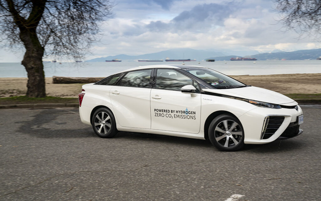 Toyota Mirai Lyft Vancouver