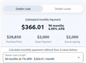 CarCostCanada Payment Calculator